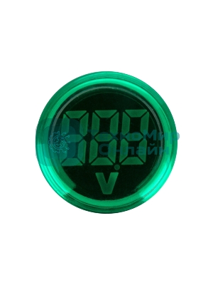 Индикатор значения напряжения Rexant зеленый VD22 70-500 В