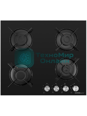 Газовая варочная панель HOMSair HGG641EBK