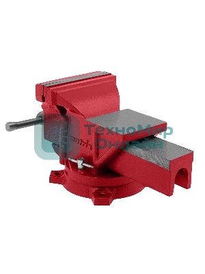 Тиски слесарные Matrix, 150 мм, поворотные, с наковальней