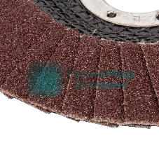 Круг лепестковый Сибртех торцевой, конический, Р 80, 125 х 22,2 мм