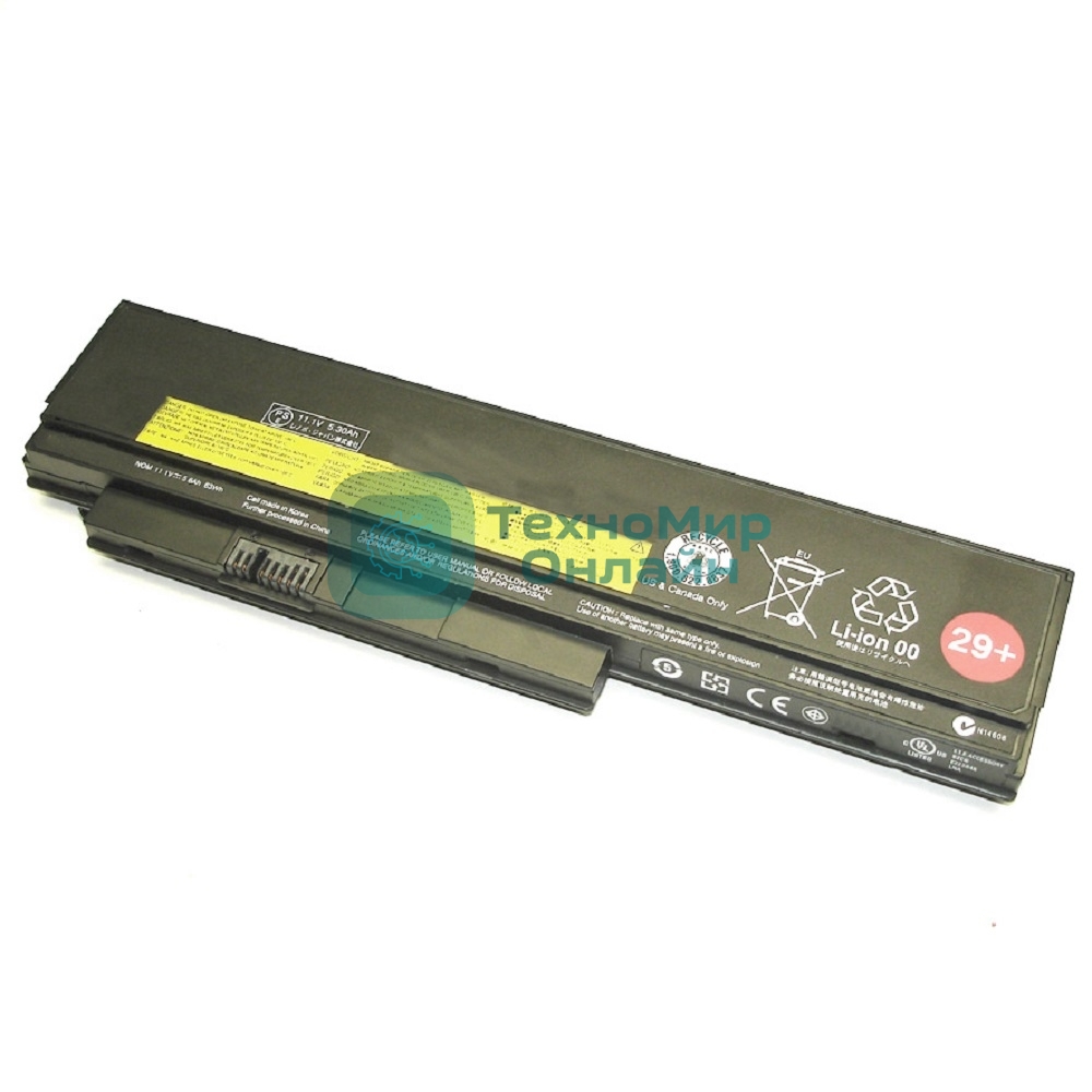 Аккумуляторная батарея для ноутбука Lenovo ThinkPad X220 5600mAh черный