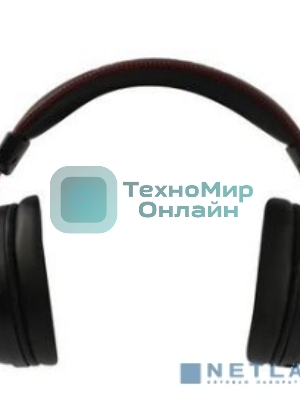 Гарнитура Redragon Diomedes чёрный/красный, проводная, USB / mini jack 3.5 мм