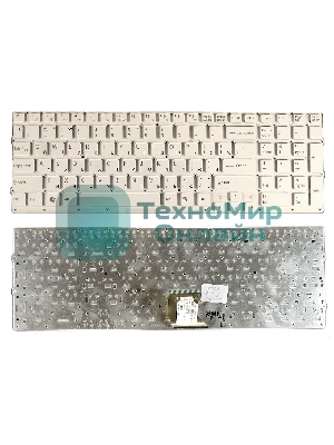 Клавиатура для ноутбука Sony Vaio VPCCB VPC-CB VPC-CB17 белый