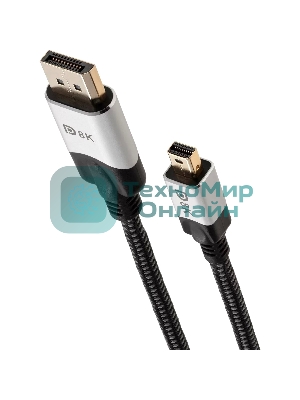 Кабель-переходник Mini DisplayPort M -> DisplayPort M 1.4V 3 м VCOM