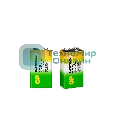 Аккумулятор GP 20R8H 9V Крона 9V NiMH 200mAh (1шт)
