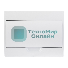 Бокс пластиковый Rexant ЩРН-П-12 IP41 белый (белая дверца)