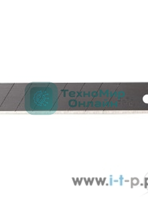 Лезвие Olfa (OL-LBB-10B) черный MAX сегментированное, 18х100х0,5 мм, 10 шт