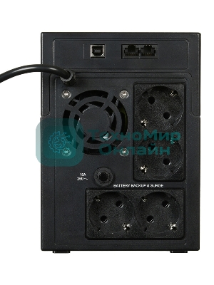 Источник бесперебойного питания Ippon Back Basic 2200 Euro 1320Вт 2200ВА черный