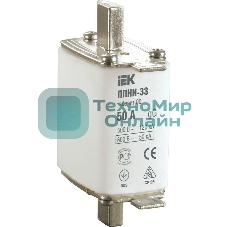 Вставка плавкая ППНИ-33 100А габарит 00 IEK DPP10-100