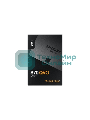 Накопитель SSD Samsung 870 QVO, 2Tb, SATA III, 2.5