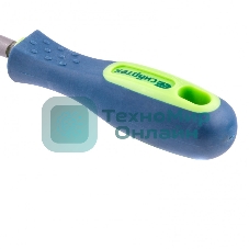 Напильник Сибртех, 250 мм круглый, двухкомпонентная рукоятка, №2