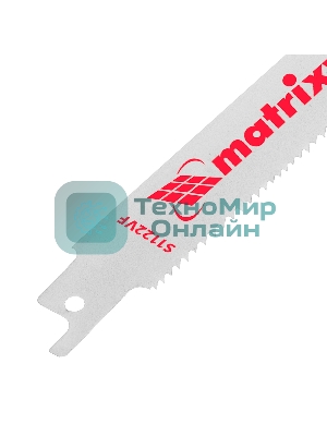 Полотна универсальные Matrix для сабельной пилы S1122VF,200/1,8-2,5 мм, Bimetal, 2шт., PRO