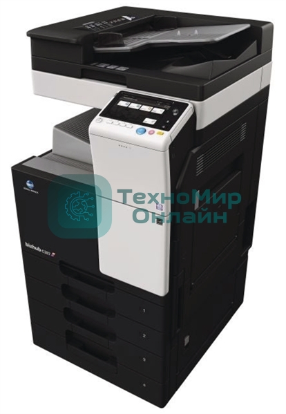 МФУ лазерное Konica-Minolta bizhub 287 (МФУ) (необходимо добавить крышку/автоподатчик и тонер)
