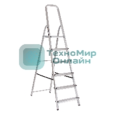 Стремянка алюминиевая Вихрь СА 1х6