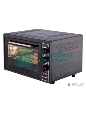 Мини-печь Kraft KF-MO3804RKBL черный Мощность 1500(Вт),Объем 38(Л)
