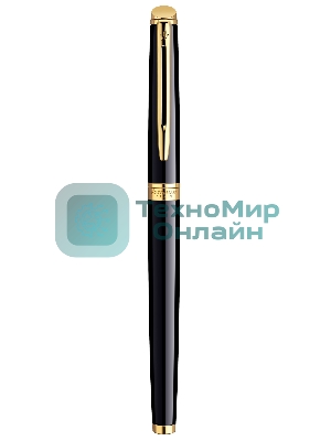 Ручка роллер Waterman Hemisphere (CWS0920650) Mars Black GT F черн. черн. подар.кор.