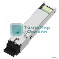 Оптический трансивер NTSS Модуль SFP, 1,25 Гбит/с, разъем SC, рабочая длина волны 1550/1310нм, SM, WDM, дальность до 3км, ОБ 6дБ, DDM NTSS-SFP-1.25G-53-3SD