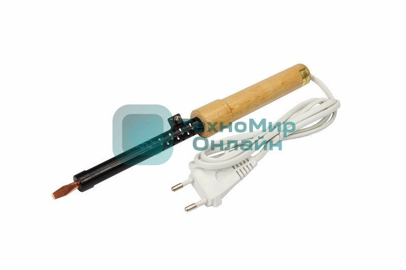 Паяльник Rexant ЭПСН 220В 65Вт дерев. ручка ПД