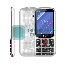 Мобильный телефон BQ 2820 Step XL+ белый/красный