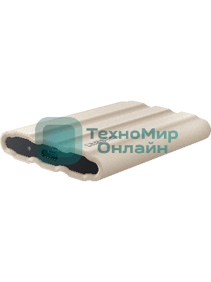 Внешний SSD Samsung T7 Shield, 2TB, USB 3.2 Gen 2 Type-C, R/W 1050/1000, бежевый