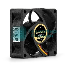 Вентилятор для корпуса ExeGate ExtraSilent ES07025S3P черный, 70 мм, 2300 об/мин, 25 дБ, 3 pin