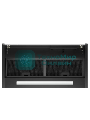 Вытяжка встраиваемая Kuppersberg Inblade 60 B черный, 60 см, 780 куб. м/ч, 56 дБ
