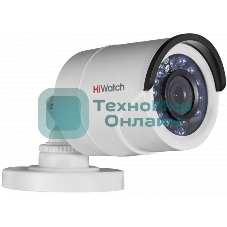 Камера видеонаблюдения аналоговая HiWatch DS-T200A(B) (3.6мм) 3.6-3.6мм HD-TVI цв. корп.:белый