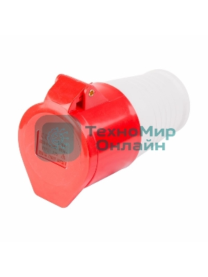 Розетка Rexant 225 переносная 3Р+РЕ+N 32А 380 В IP44