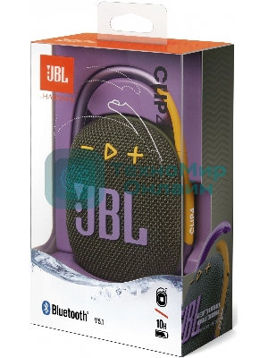 Портативная акустическая система JBL CLIP 4, зеленый