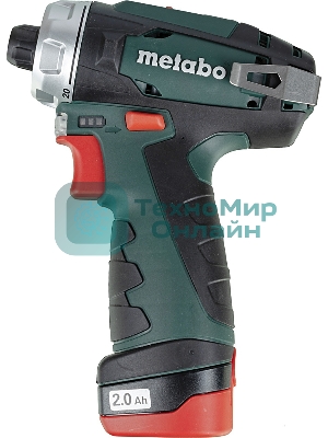 Дрель-шуруповерт аккумуляторная Metabo PowerMaxx BS 600984000, Аккумуляторный, 10,8В, 2 АКБ