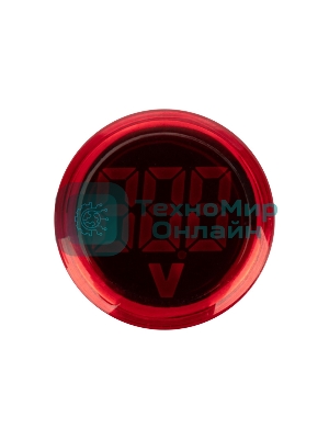 Индикатор значения напряжения Rexant красный VD22 70-500 В