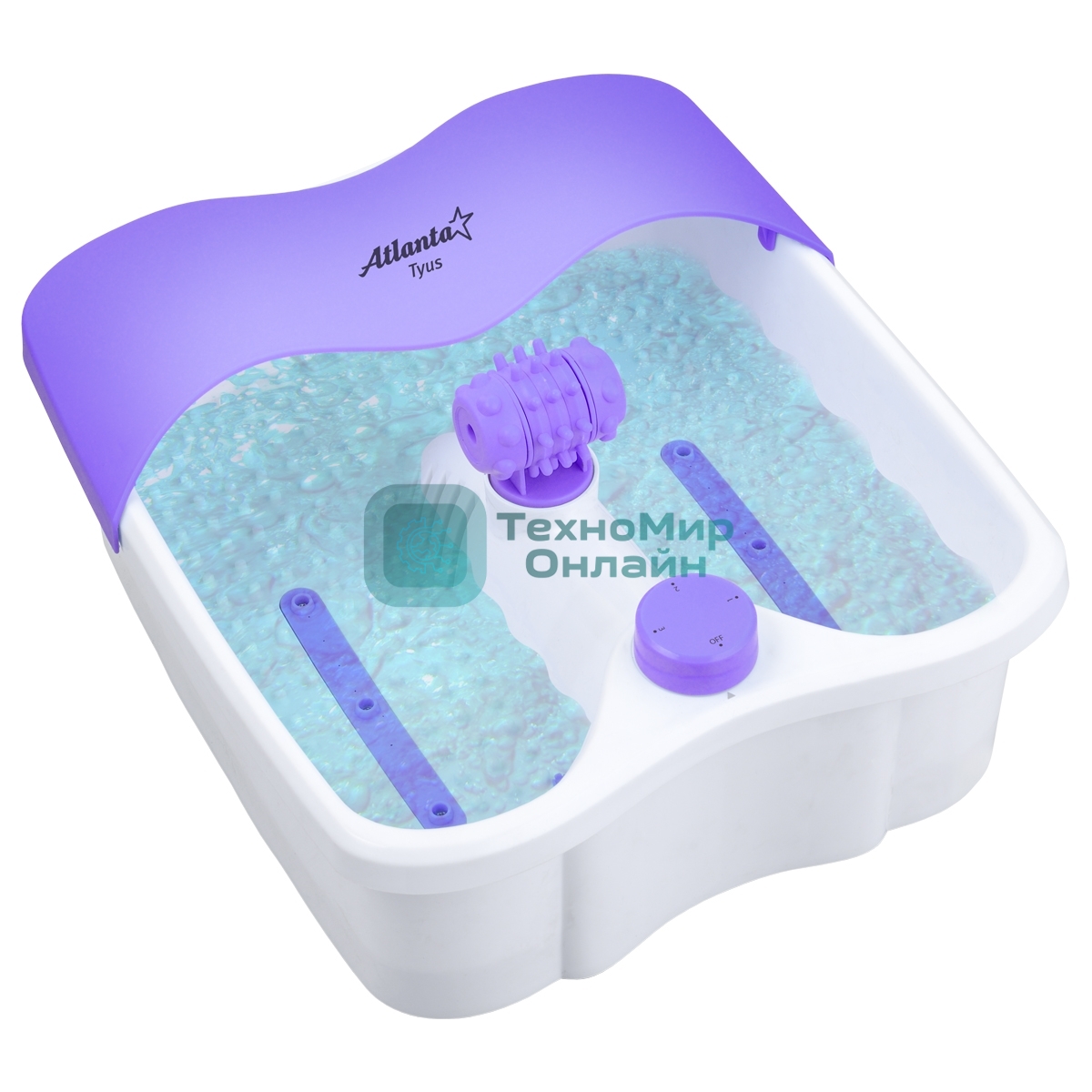 Гидромассажная ванночка для ног Atlanta ATH-6413 (violet)