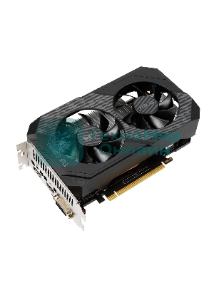 Видеокарта Asus TUF-GTX1650-O4GD6-P-V2-GAMING PCI-E NVIDIA GeForce GTX 1650 4096Mb 128 GDDR6 1635/12000 DVIx1 HDMIx1 DPx1 HDCP Ret