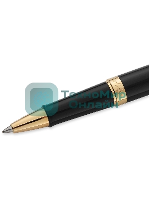 Ручка роллер Waterman Hemisphere (CWS0920650) Mars Black GT F черн. черн. подар.кор.