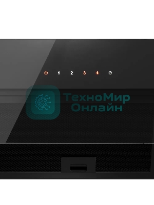 Вытяжка встраиваемая Kuppersberg Inblade 60 B черный, 60 см, 780 куб. м/ч, 56 дБ