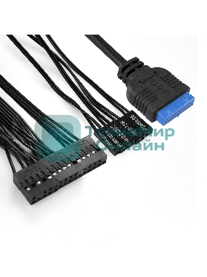 Компьютерный корпус Minitower ExeGate BA-203U-UNS350 (mATX, БП UNS350 с вент. 12см, 3хUSB+1хUSB 3.0, аудио, черный)