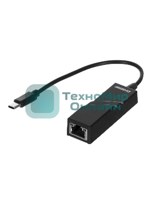 Сетевой адаптер Ethernet Digma D-USBC-LAN100 USB Type-C