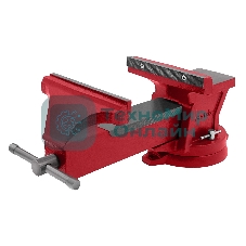 Тиски слесарные Matrix, 200 мм, поворотные, с наковальней