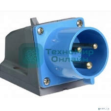 Вилка 523 стац.2Р + РЕ 32А 220В IP44 IEK