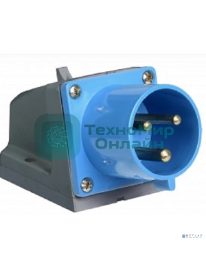 Вилка 523 стац.2Р + РЕ 32А 220В IP44 IEK