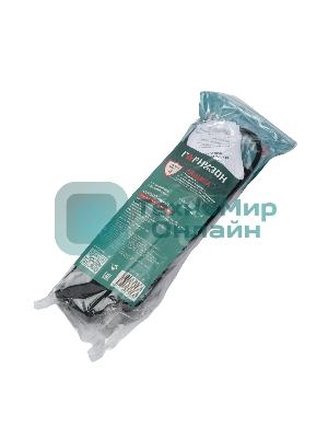 Сетевой фильтр Гарнизон для ИБП, 5 р, 10А, 1.8 м, ур.защиты 4, черный, пакет