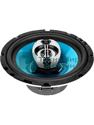 Колонки автомобильные Ural Бирюза АС-Б1647, 140Вт, 92дБ, 4Ом, 16.5 см, (6 1/2 дюйм), 2 шт, коаксиальные, четырехполосные