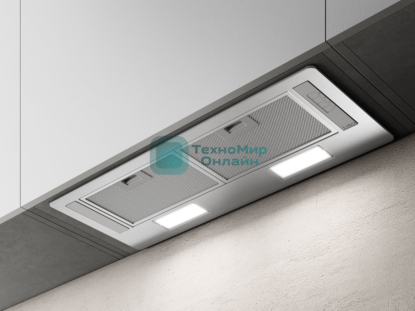 Вытяжка встраиваемая Elica Era C IX/A/72 нержавеющая сталь, 73.5 см, 700 куб. м/ч, 67 дБ