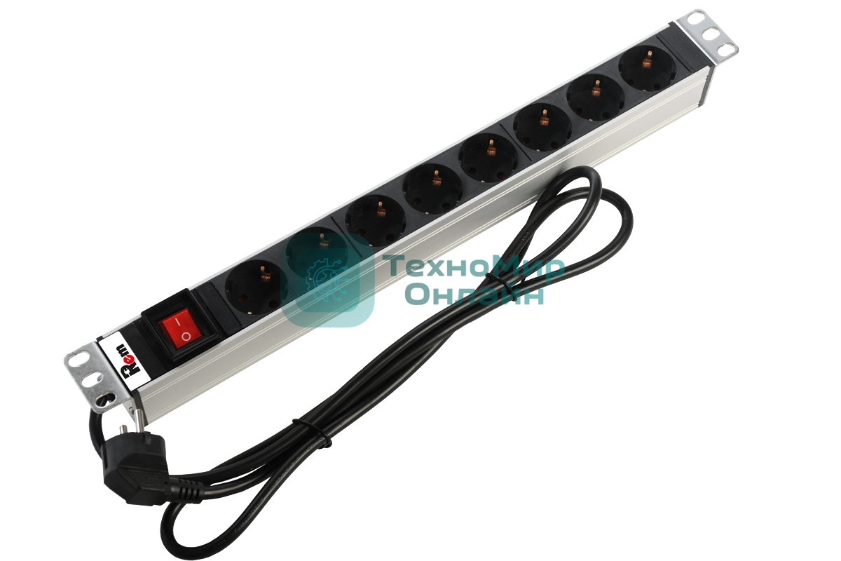 Блок распределения питания ЦМО R-16-8S-V-440-3 гор.размещ. 8xSchuko базовые 16A Schuko 3м
