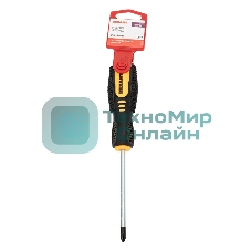 Отвертка крестовая Rexant PH 2х100 мм, двухкомпонентная рукоятка