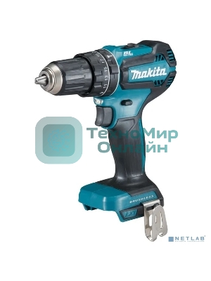 Дрель-шуруповерт Makita DHP485Z, 18 В, 0 Ач, 50 Нм, бесщеточный, ударный