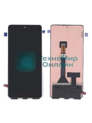 Дисплей (модуль) для Infinix Note 30 Vip в сборе с тачскрином черный