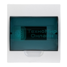 Бокс пластиковый Rexant ЩРН-П-8 IP41 белый