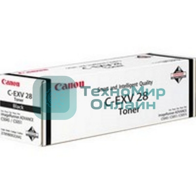 Картридж лазерный Canon C-EXV-28 BK черный (44000 стр.) для Canon iR Advance 5045, Canon iR Advance 5045i, 5051, 5051i
