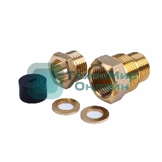 Сальник PROconnect с двойной резьбой 1/2 и 3/4 для ввода кабеля в трубу